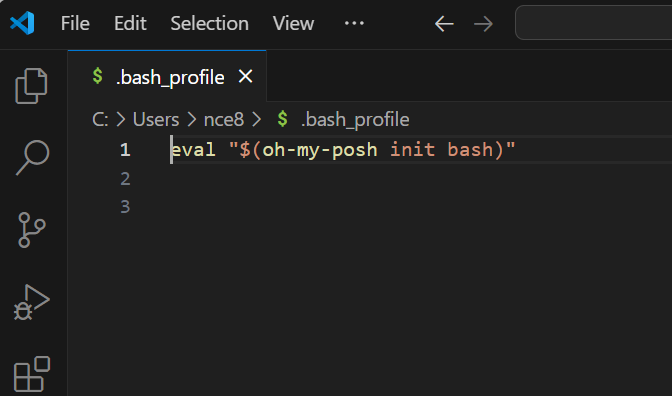 adding eval to bash_profile