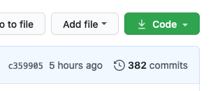commit history