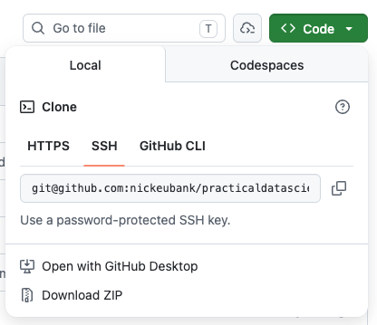 git clone url